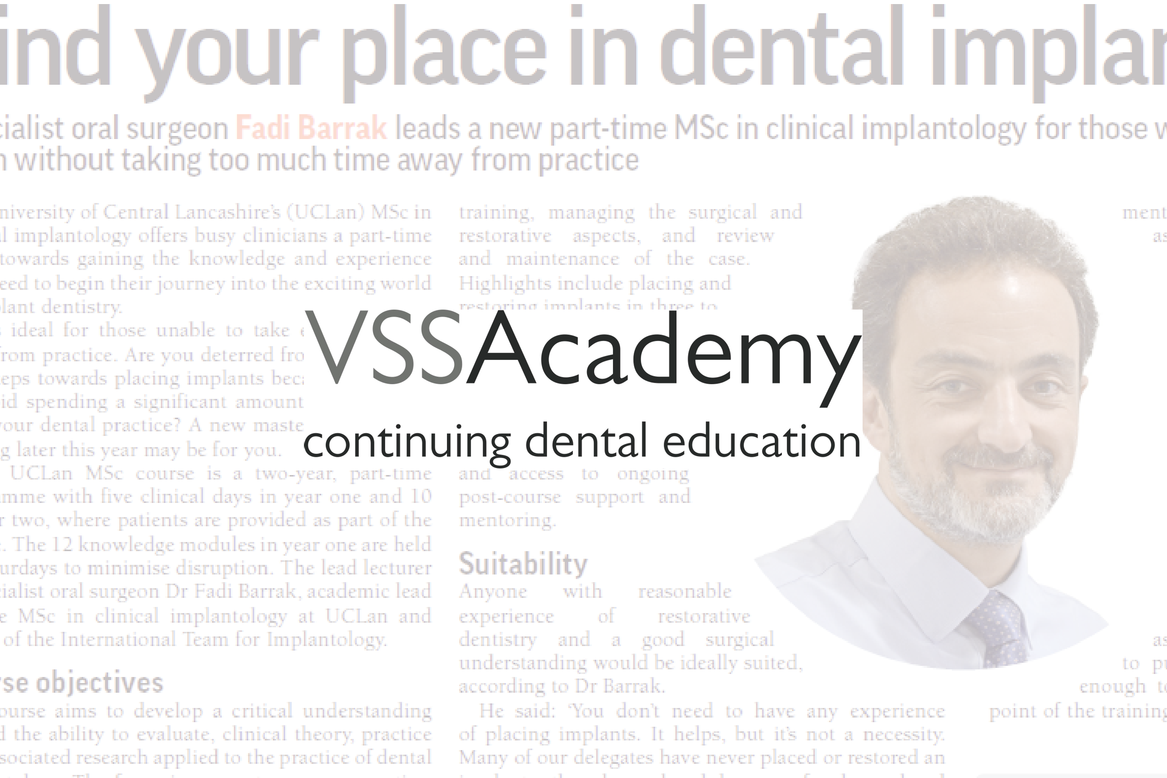 News article VSS Academy